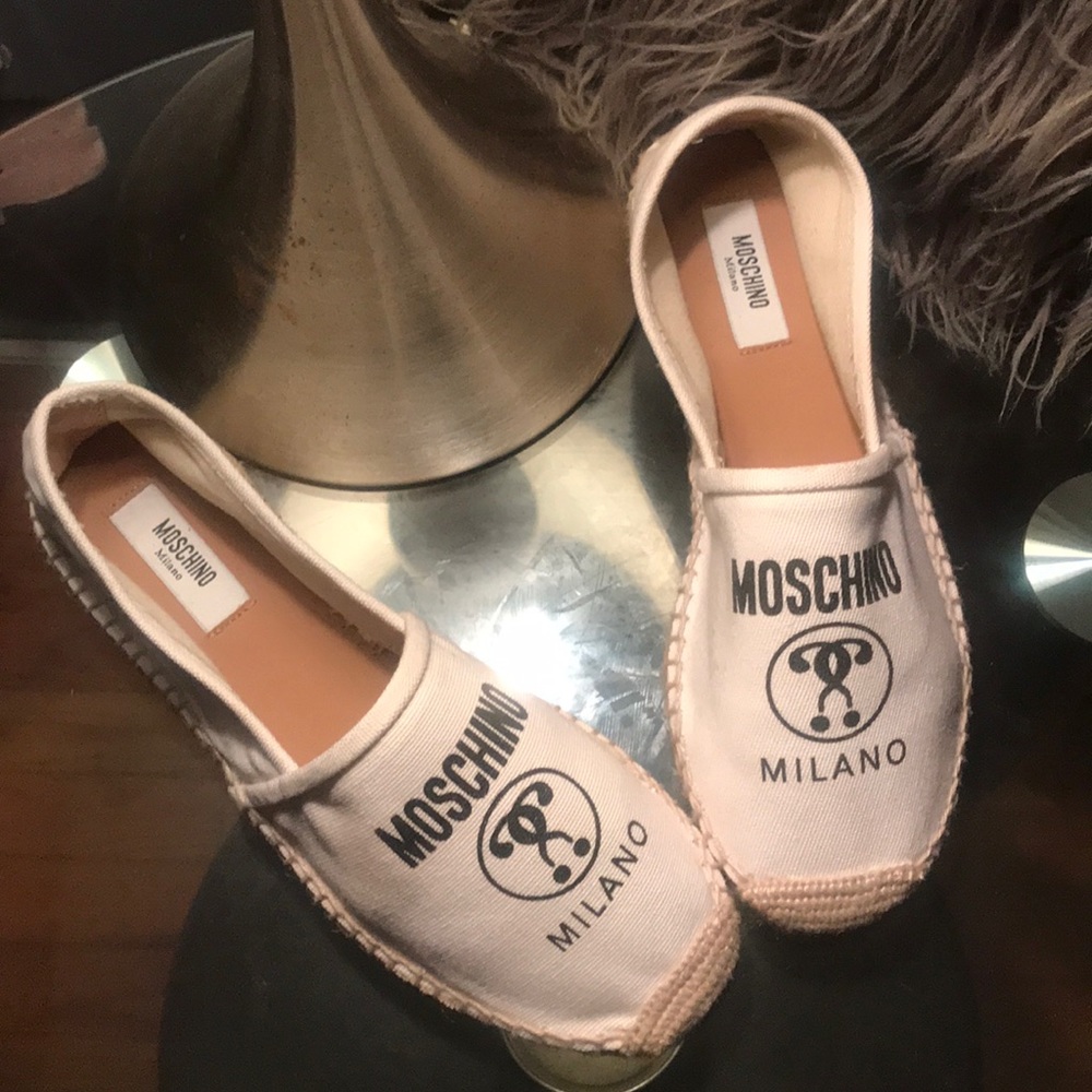 Moschino espadrille flats